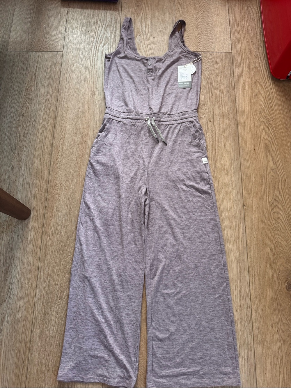 Vuori Falls Jumpsuit in Rosemary Heather - Picture 2 of 6